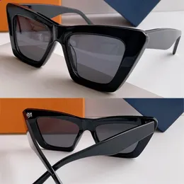 Män eller kvinnor Fame Cat Eye Solglasögon Z2520 Classic Style Modern look har skarpa linjer och tjock ram för en retroinspirerad loo305s