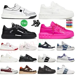 Klasyczne Amore One Stud Low Sneakers Buty swobodne buty luksusowe otwarte łyżwy VL7NS Sneaker Mężczyźni Kobiet Designer Niski kieliszek Dhagte Trenerzy sportowcy trenerzy sportowcy