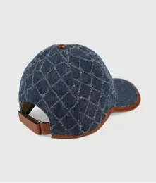 Cappellini da cowboy di design Cappellini da baseball sportivi in denim di alta qualità per esterni Lettere Modelli Ricamo Berretto da golf Cappello da pescatore Uomo Donna9577080