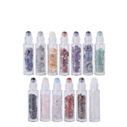 도매 10ml 768pcs/로트 크리스탈 롤러 병과 옥 볼 베어링 및 투명 병