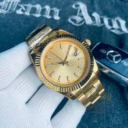 Mens Wysokiej jakości regulacja daty 41 mm data Po prostu automatyczna 18K zegarek męska Designer damska zegarek ze stali nierdzewnej Orologio di Lusso Classic Watch
