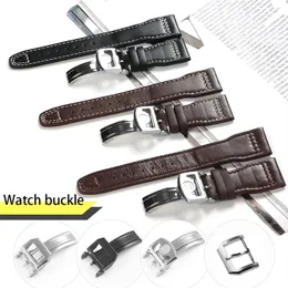 22mm Sports Nylon Leather for IWC Big Pilot Watch Man Waterproof Watch Band Strap Watchband Armband Black Blue Brown Man With To245a