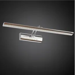 applique da parete per bagno con luce a specchio a led, luci di cortesia, lampada da parete su e giù in acciaio inox smd5050 5w 7w 9w 15w230c