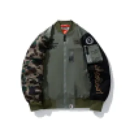 A Bathing A Ape Nova jaqueta bomber masculina ultra rara de outubro