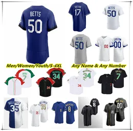 Freddie Freeman Baseball Jersey Shohei Ohtani Mookie Betts Max Muncy Will Smith James Outman Dustin May Julio Urias Clayton Kershaw Taylor Valenzuela DODGER Mexico