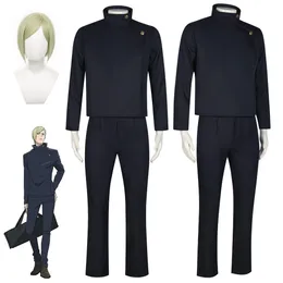 Costumes d'anime Jujutsu Kaisen cosplay Nanami Kento perruque uniforme ensemble complet vêtements de cosplay pour hommes