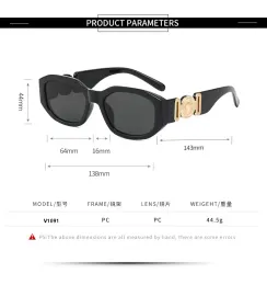Modedesigner-Sonnenbrille, klassischer Vollrahmen für Herren und Damen, schöne Designer-Sonnenbrille 2023, Biggie-Sonnenbrille, Damen-Luxus-Accessoires