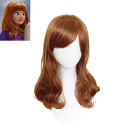 Scooby Daphne Anime Female Cosplay Wig Children's Universal New Imitation