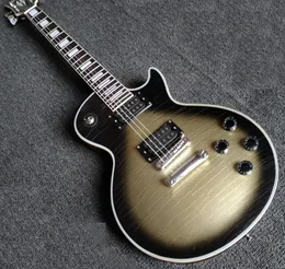 커스텀 가게 Adam Jones Heavy Relic Antique Silverburst Electric Guitar, ABR-1 Bridge, NIBS 바인딩 기타 라