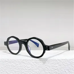 Lunettes optiques pour hommes femmes GIALY rétro Style rond Anti-bleu lunettes à monture complète avec Box285o