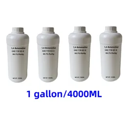 1 galon (4000ml) 1.4 BDO Butanediol 99.9 Saflık CAS110-63-4 Avrupa, Amerika, Avustralya ve Yeni Zelanda için özel ulaşım kanalları