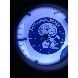 orologio di design moonwatch cronografo orologi speedmaster di altissima qualità Cal.3313 movimento meccanico uhr 6 pin funzionante Zaffiro montre snoopys 50esimo reloj R4M9