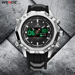 Weide militar quartzo digital data automática relógio esporte masculino relógio de silicone pulseira relógio de pulso relogio masculino montres hommes relojes235y