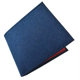 Men's Short Wallet Stylish Red Cabinet Multi Card Slot Purse Genuine Leather Men Wallets Fashion Standard Card Holders Vintag229s