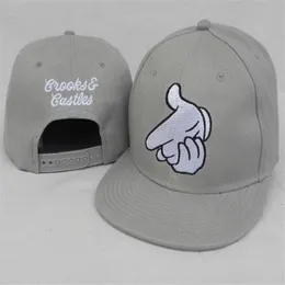 Crooks Castles Bullet Snapback Crks Gun Gun N38 Caps 모자 스냅 백 스냅 백 모자 남성 여자 야구 cap221d