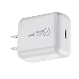 2 I 1 I15 13 12 Pro Max 20W PD Fast Charger US EU UK Plug USB-C Power Adapter Type-C laddningskabel med detaljhandelsförpackningar