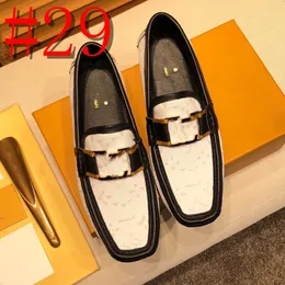 62Model 2024 Men Casual Leather Shoes Brand Moccasin Oxfords Driving Shoes Designer Men Loafers Moccasins Dress Shoes For Men New Italian Tassel Shoes Storlek 38-46