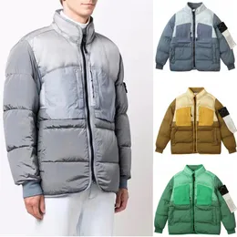 Pufferjacke für Herren, Designer-Mantel, Winterjacke für Herren und Damen, Tide-Marke, Kompass, metallisches Nylon, gepolsterte, baumwollgepolsterte Jacke, Brot, Herren-Reißverschluss, lose Joker, warme Trendmäntel