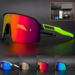 Lunettes de soleil de cyclisme lunettes de vélo demi-monture TR9O noir polarisé lunettes de soleil de Sport de plein air vtt Cycle UV400 lunettes de vélo 193I