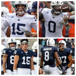 Benutzerdefinierte Penn State Nittany Lions College-Football-Trikots PSU-Trikot 15 Drew Allar Nicholas Singleton Abdul Carter Kaytron Allen Beau Pribula Jaxon Smolik Lambert