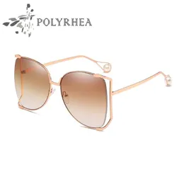 أزياء Cat Eye Sunglasses Women Brand Designer Oval Sun Scarees Style Summer Frame Top Quality UV400 Protection with Box2682