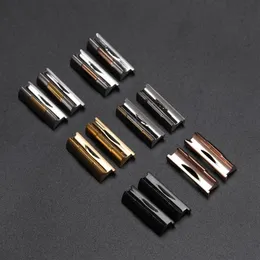 19mm 20mm 21mm 스테인리스 엔드 링크 곡선 스트랩 손목 시계 고무 가죽 밴드 340Q 용 엔드 링크 커넥터