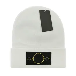 Gorro con piedras con estilo, gorro de calavera con letras de diseñador, gorro Jacquard Island para hombres y mujeres, gorro de lana cálido, gorros de esquí unisex 20273C