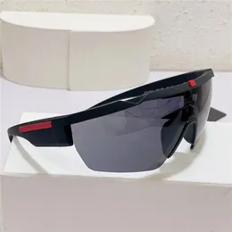 Umlaufende aktive Pilotensonnenbrille 03X-F Acetat-Halbrahmen-Schildlinse, einfaches Sportdesign, Outdoor-UV400-Schutz, Eyewea330q