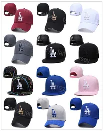 Cappelli snapback da donna Cappellino sportivo traspirante Lettere Cappello da baseball regolabile aderente Team Julio Urias Enrique Hernandez Trevor Ba8226668