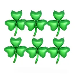 Decorazione per feste 10 pezzi Trifoglio verde Decorazioni per il giorno di San Patrizio Trifoglio Irish Wedding Home Decor Supplies185r