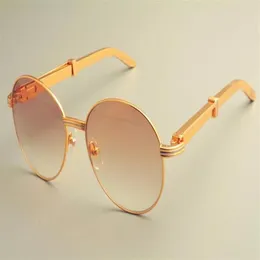 2019 new round frame sunglasses 19900692 sunglasses retro fashion sun visor stainless steel metal temple 247L