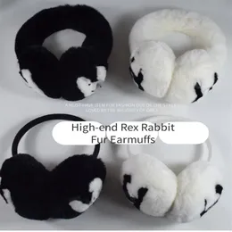 Top Brand Winter Earmuffs Female Rabbit Velvet Ear Muffs Classic Earmuffs Fashion Warm Plush Earmuff2627