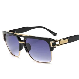 Luxary-vazrobe 150mm óculos de sol masculino oversized feminino metade óculos de sol espelhado marca quadrada famosa óculos de sol para masculino vintage p293c