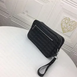 N41663 POCHETTE KASAI 디자이너 남성 클러치 손목 줄 가방 N41664 PORTEFEUILLE ZIPPY XL 주최자 여권 커버 비즈니스 코인 243A