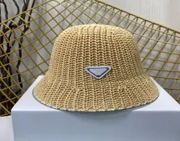 Nuovo cappello da pescatore in seta di ghiaccio per le donne 2022 Estate Nuovo designer Cappellini da sole all'uncinetto Cappelli da pescatore da spiaggia Cappelli con visiera pieghevole Bombetta piatta8596798