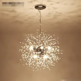 Moderne Kroonluchter Verlichting Kristallen Kroonluchters Verlichtingsarmaturen Ketting Opknoping Hanglampen voor Trappen Loft Verlichtingsarmaturen242s