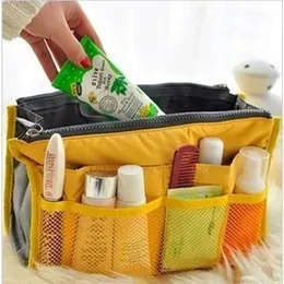 2020 Ny Insert Handbag Organizer Purse Liner Organizer Kvinnor Lagringspåsar Tidy Travel Storage Bags2742