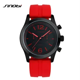 Sinobi Sports Kadın Bileği Saatleri Casula Ceneva Kuvars Yumuşak Silikon Kayış Moda Rengi Ucuz Uygun fiyatlı Reloj Mujer332a