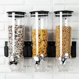 Barili Macchina per cereali Contenitori per la conservazione della cucina Dispenser per cereali rotondi Serbatoio di stoccaggio dell'avena Contenitore per la conservazione degli alimenti self-service Y1119240Z