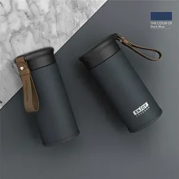 OWNPOWER Quality Double Wall Stainless Steel Vacuum Flasks 280ml Car Thermo Cup Coffee Tea Travel Mug Thermol Bottle Thermocup 210210n