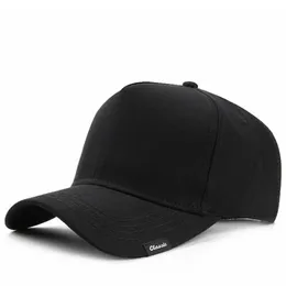 Man Hard Top Large Sport Cap Male Oversize Cotton Sun Hat Plus Size Polyester Dry snabbt Baseball Caps 5660cm 6065cm 22038727131