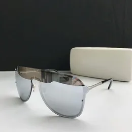 Солнцезащитные очки без оправы 2180 Pilot Серебристые оттенки gafas de sol Модные солнцезащитные очки Новинка в упаковке Box243B