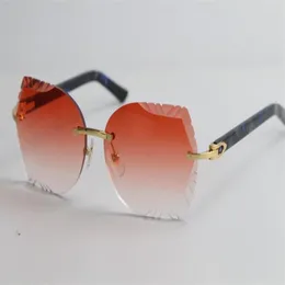 Venda 8200762 óculos de sol de prancha de mármore sem aro de alta qualidade Novos óculos vintage ao ar livre óculos de condução design C Decoração Fash301m