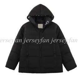 Women Men Winter Coat Zipper Hooded Internal Letter Style Coats Size S-4XL With Dust Bag 20217