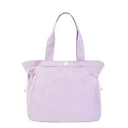 Outdoor Bags Lu Same Style Handbag Tote Bag 18L Waterproof Yoga Leisure Sports Shoulder Bag