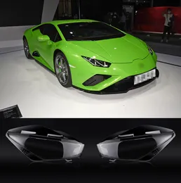 Подходит для Lamborghini Huracan, абажур для фар, Huracan, передняя фара, прозрачный абажур из органического стекла