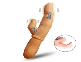 NXY Vibrators Vrouwelijk orgasme vinger vibrator Gspot krachtige dildo konijn clitoris stimulator volwassen seksspeeltje masturbatie apparaat 0113342854