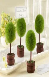 Topiary Wedding Po Holder and Wedding Place Card Holder with matching card 24pcslot For Wedding5694472