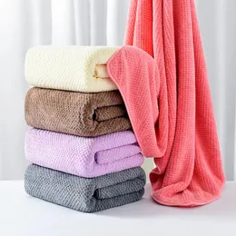 Towel Cotton Bath 27.56 55.11in Els Spas Beauty Salons Natural Super Eco Absorbent Thickened Large Smooth