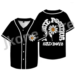 Men's Jackets Junior H Mente Positiva Miami Baseball T-shirts Sad Boyz Tour Merch Jacket Women/Man Fashion Casual Streetwear Top